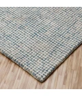 LR Home Criss Cross Teal/Cream 82202 5 ft. X 7 ft. 9 in. Rect. Rug