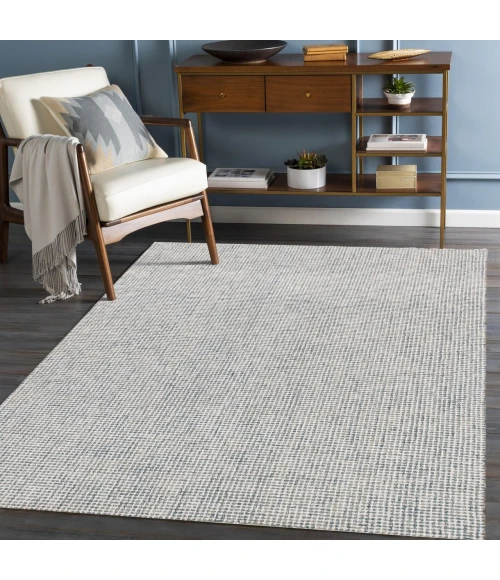 LR Home Criss Cross Blue CRISS 4ft. x 6ft. Rectangle Rug