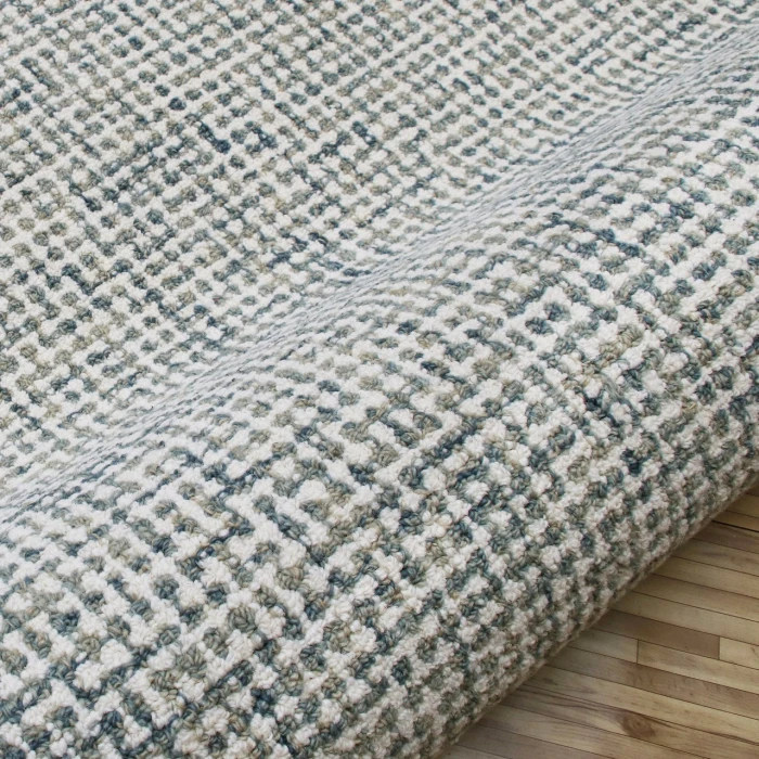 Rugs Town Cross Blue CRISS 2ft. x 3ft. Rectangle Rug