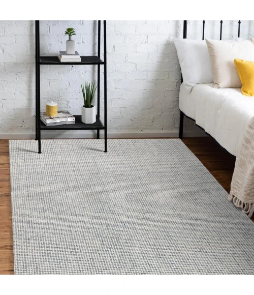 LR Home Criss Cross Blue CRISS 4ft. x 6ft. Rectangle Rug