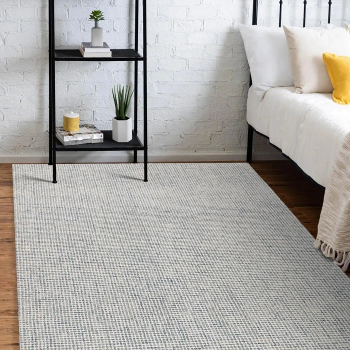 Rugs Town Cross Blue CRISS 4ft. x 6ft. Rectangle Rug