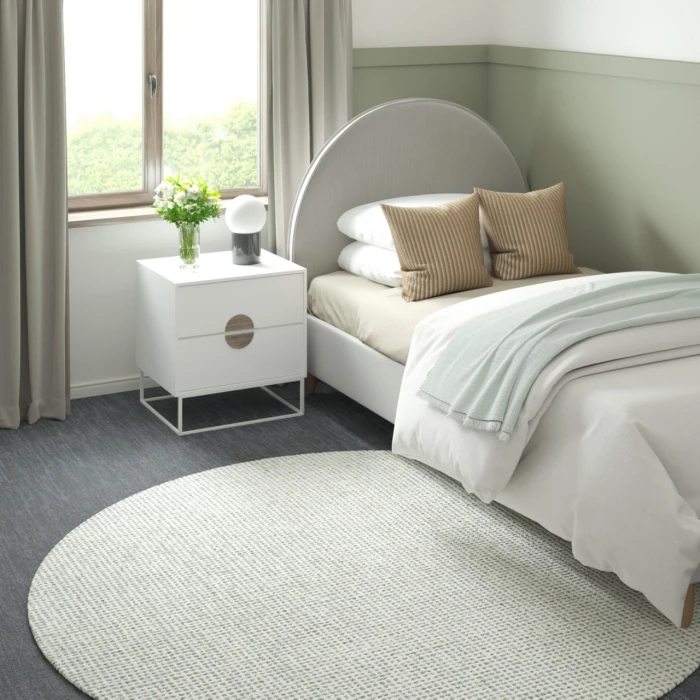 Rugs Town Cross Green CRISS 6ft. Round Rug