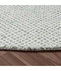 LR Home Criss Cross Green CRISS 8ft. Round Rug