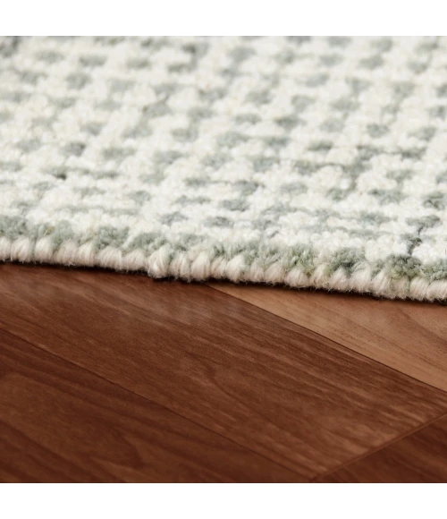 LR Home Criss Cross Green CRISS 4ft. x 6ft. Rectangle Rug