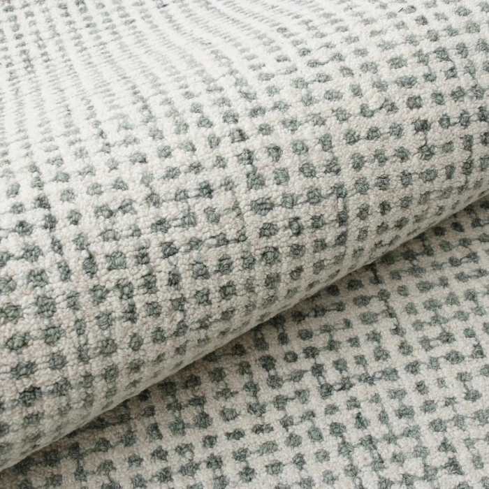 LR Home Criss Cross Green CRISS 4ft. x 6ft. Rectangle Rug