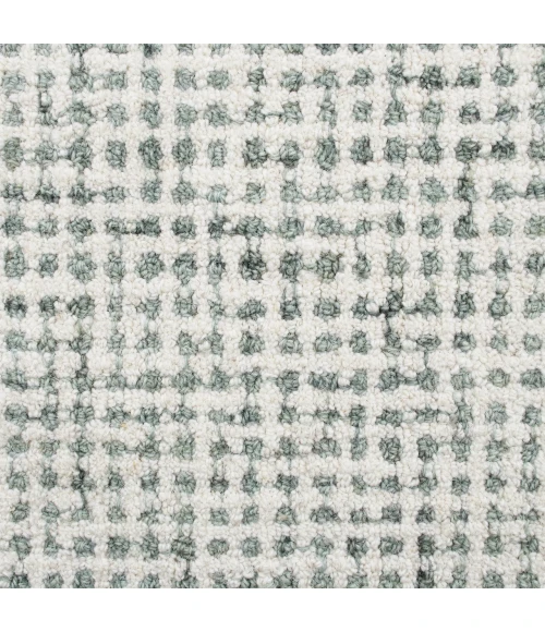 LR Home Criss Cross Green CRISS 8ft. Round Rug