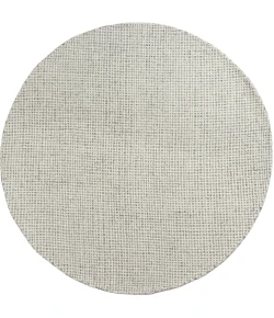 LR Home Criss Cross Gray CRISS 8ft. Round Rug