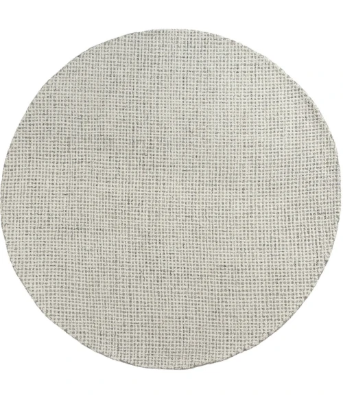 LR Home Criss Cross Gray CRISS 6ft. Round Rug