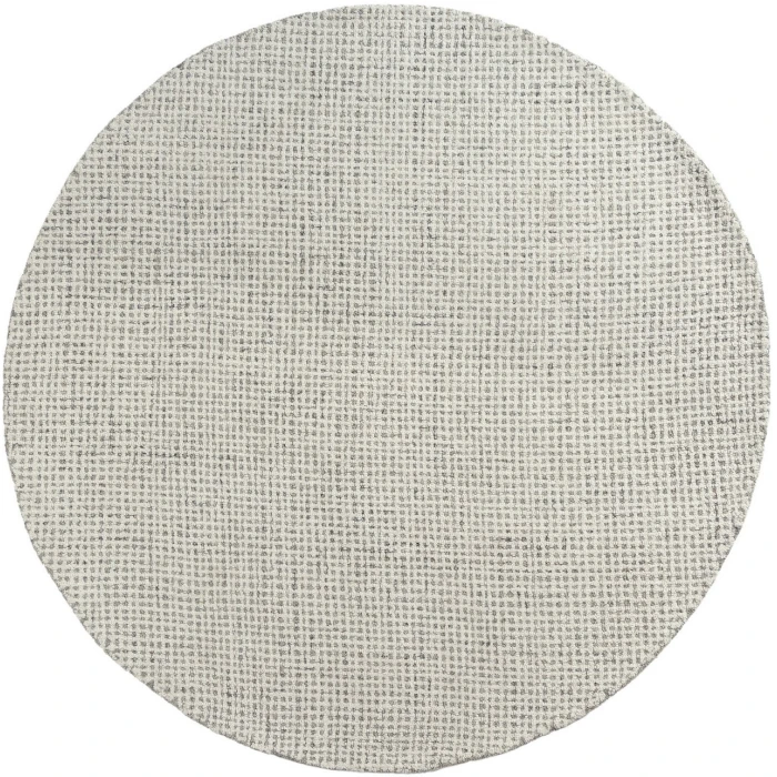 Rugs Town Cross Gray CRISS 8ft. Round Rug