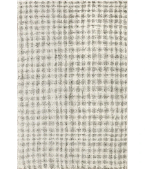 LR Home Criss Cross Gray/Ivory 82378 7 ft. 9 in. X 9 ft. 9 in. Rect. Rug
