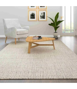 LR Home Criss Cross Gray CRISS 4ft. x 6ft. Rectangle Rug