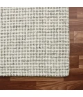 LR Home Criss Cross Gray/Ivory 82378 7 ft. 9 in. X 9 ft. 9 in. Rect. Rug