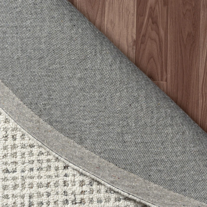 Rugs Town Cross Gray CRISS 8ft. Round Rug