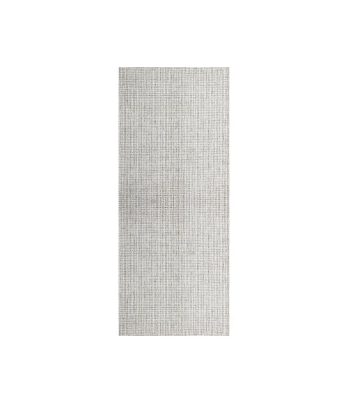 LR Home Criss Cross Gray/Ivory 82378 2 ft. 6 in. X 8 ft. Rect. Rug