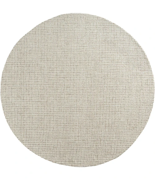LR Home Criss Cross Beige CRISS 6ft. Round Rug
