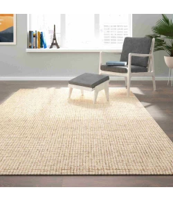 LR Home Criss Cross Beige CRISS 6ft. x 9ft. Rectangle Rug