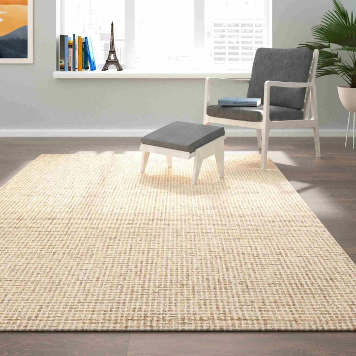 Rugs Town Cross Beige/Ivory 82380 10 ft. X 14 ft. Rect. Rug