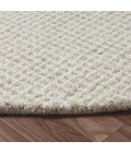 LR Home Criss Cross Beige CRISS 6ft. Round Rug
