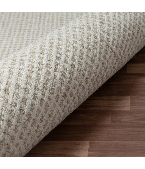 LR Home Criss Cross Beige CRISS 6ft. Round Rug