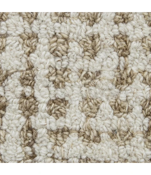 LR Home Criss Cross Beige CRISS 6ft. Round Rug