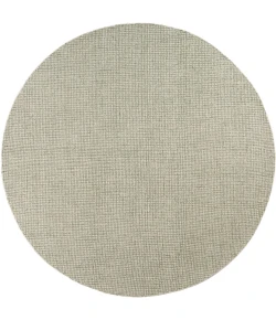 Rugs Town 82779 Green / Ivory 8ft. Round Rug