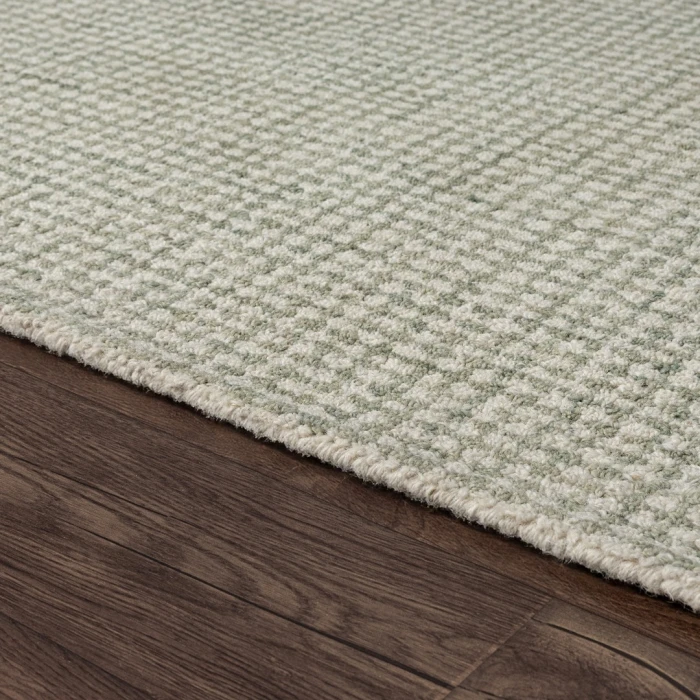 Rugs Town Cross Green Criss Cross 7ft.9in. x 9ft.9in. Rect. Rug