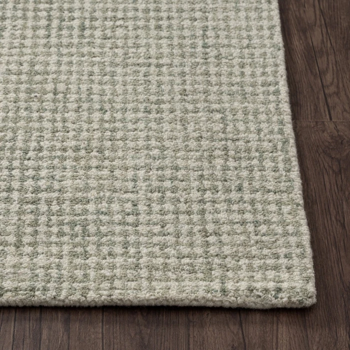 Rugs Town Cross Green Criss Cross 7ft.9in. x 9ft.9in. Rect. Rug