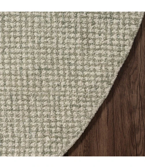 Rugs Town Criss Cross Green Criss Cross 6ft. Round Rug