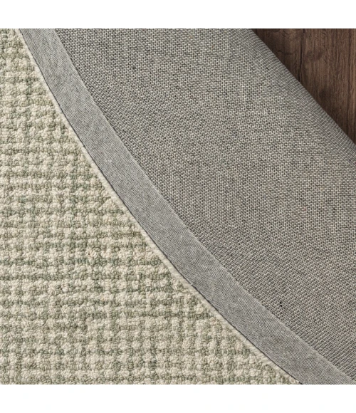 Rugs Town Criss Cross Green Criss Cross 6ft. Round Rug
