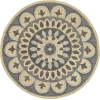 Daleyza DAZ-AM Gray Area Rug 6 ft. Round