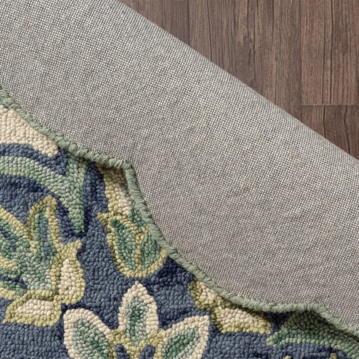 Rugs Town Green DAZZL 2ft.3in. x 3ft.10in. Hearth Rug