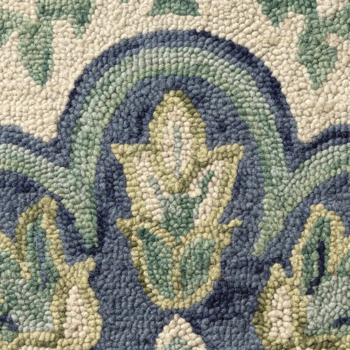 Rugs Town Green DAZZL 2ft.3in. x 3ft.10in. Hearth Rug