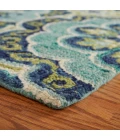 LR Home DAZZLE 54076 Green 7'9" X 9'9 Rect. Rug