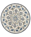 LR Home DAZZLE 54090 Ivory 4' X 4' Round Rug