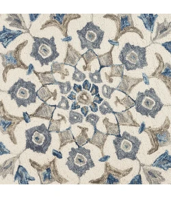 LR Home Dazzle 54090 Ivory 4' X 4' Round Rug