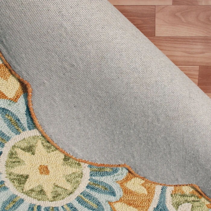 Rugs Town 82266 Rust 6' Round Rug