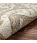 LR Home Dazzle Ivory DAZZL 5ft. x 5ft. Round Rug