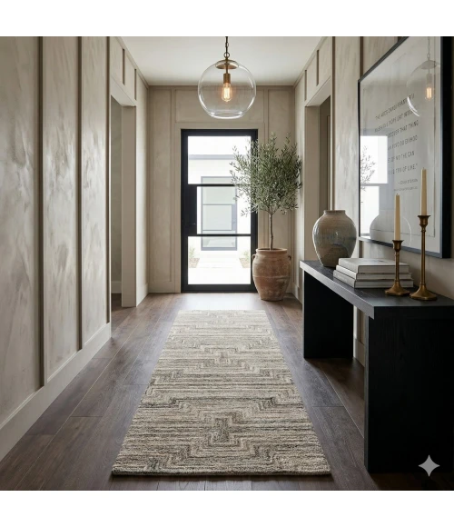 Rugs Town Delta Brown Sapphira 2ft.6in. x 8ft. Rect. Rug