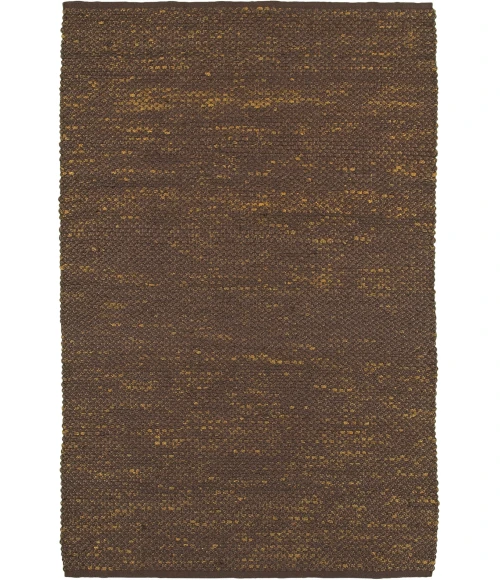 Rugs Town Distressed Natural Fiber Brown DISRT 9ft. x 12ft. Rectangle Rug