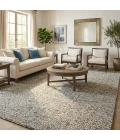 Rugs Town Dome Ivory Crane 7ft.9in. x 9ft.9in. Rect. Rug