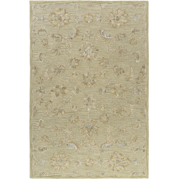 Rugs Town Green DREAM 7ft.9in. x 9ft.9in. Rectangle Rug