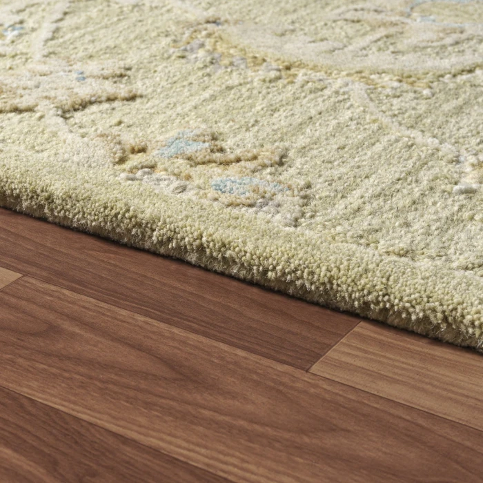 Rugs Town Green DREAM 7ft.9in. x 9ft.9in. Rectangle Rug