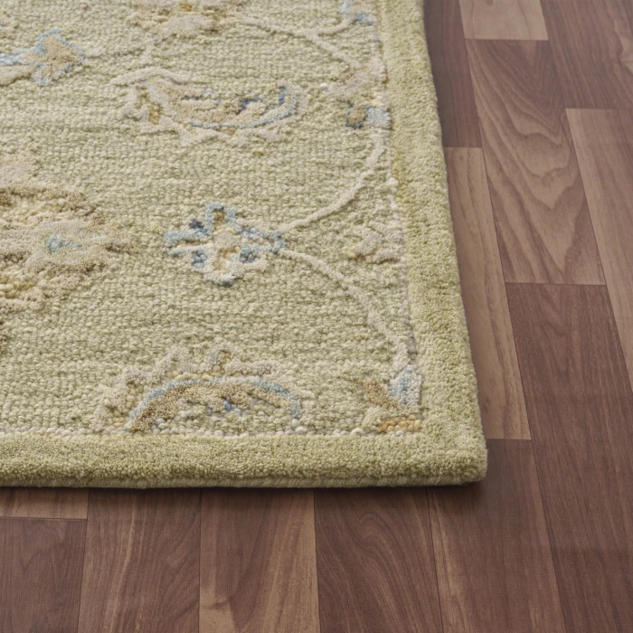 Rugs Town Green DREAM 7ft.9in. x 9ft.9in. Rectangle Rug