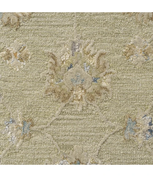 Rugs Town Dreamscape Green DREAM 2ft.6in. x 8ft. Runner Rug