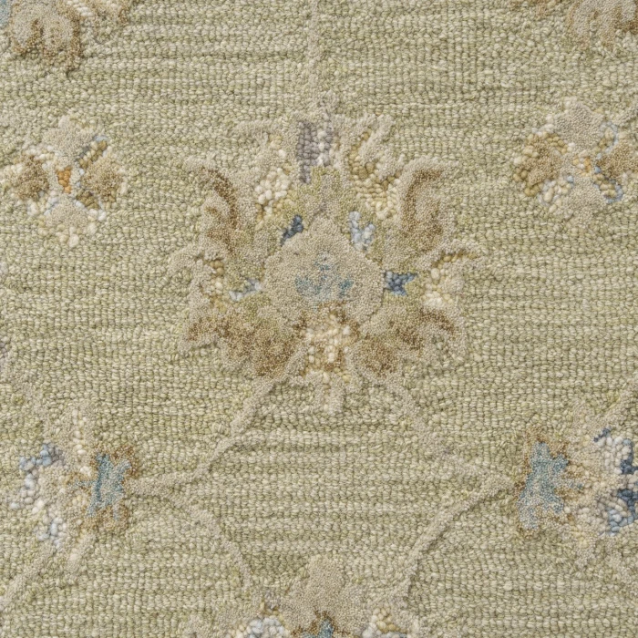 Rugs Town Green DREAM 7ft.9in. x 9ft.9in. Rectangle Rug