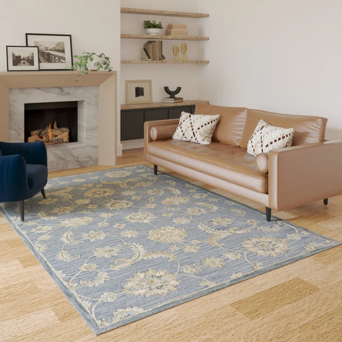 Rugs Town Blue Casa 10ft. x 14ft. Rect. Rug