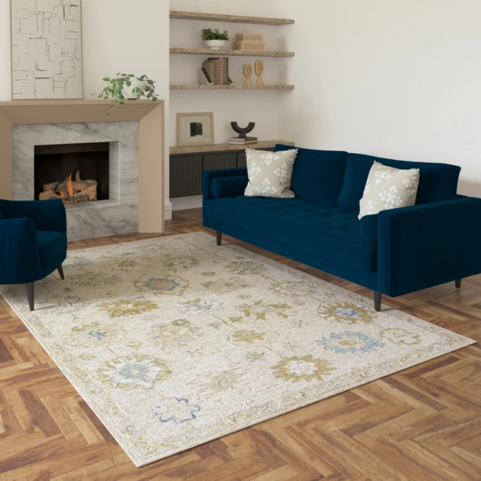 Rugs Town Cream Cavecreek 2ft. x 3ft. Rect. Rug