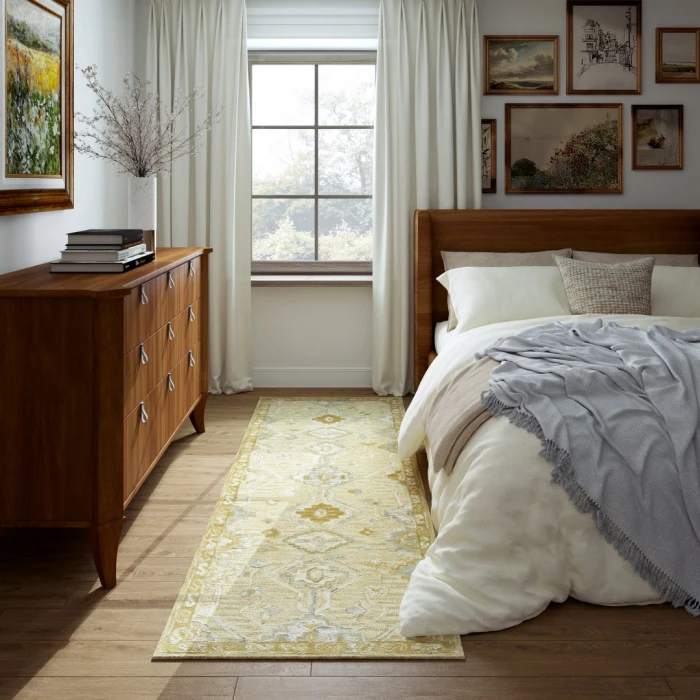 Rugs Town Beige Cedarvale 2ft.6in. x 8ft. Rect. Rug