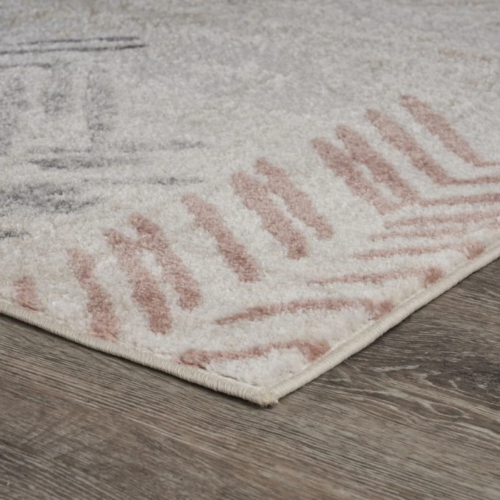 Rugs Town Ivory Ridgewood 5ft.2in. x 7ft.2in. Rect. Rug