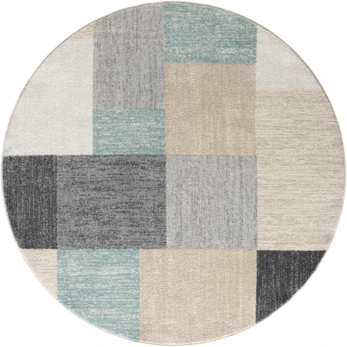 Rugs Town Beige DUNEC 6ft. Round Rug